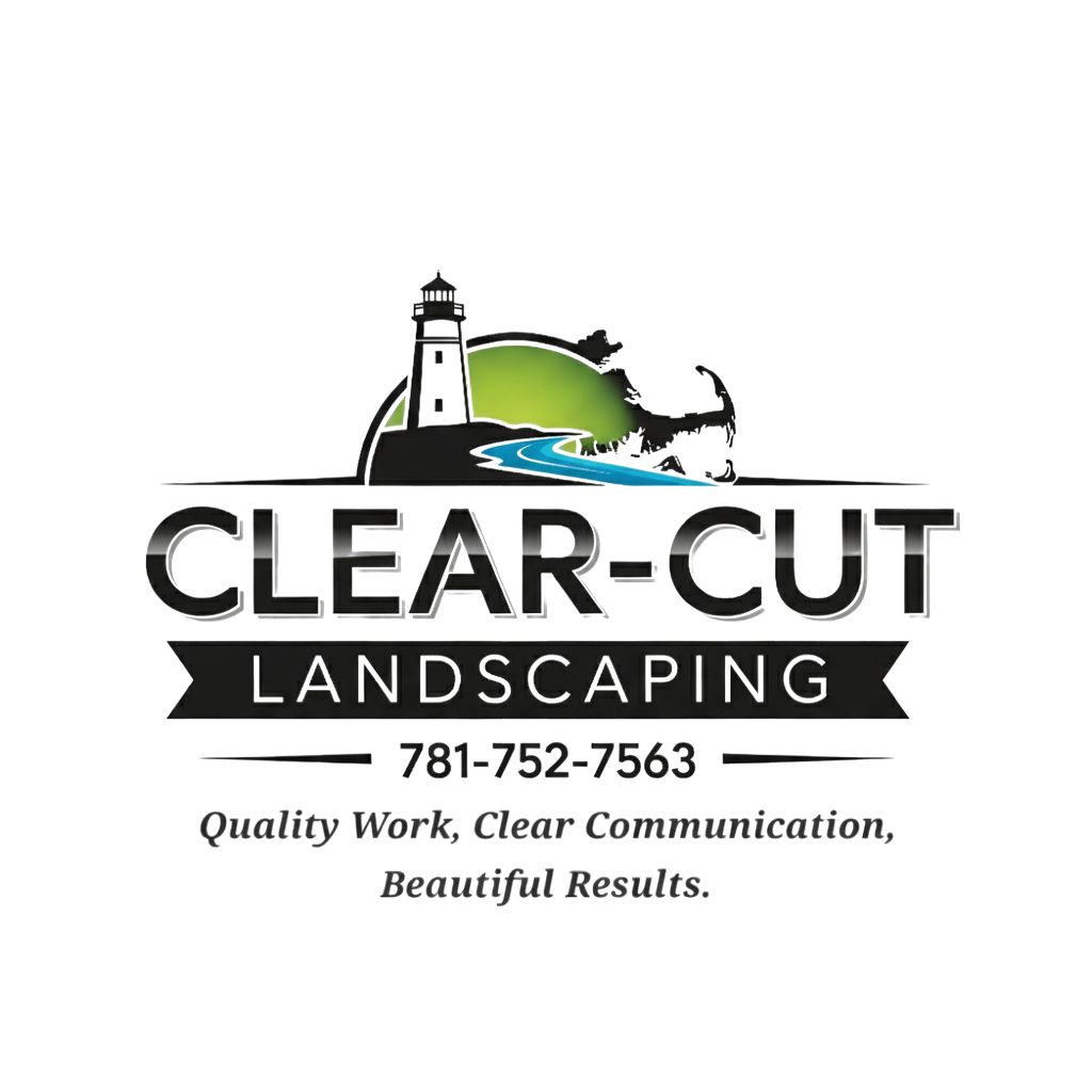 Clear-Cut Landscaping logo — Quality Work. Clear Communication. Beautiful Results.